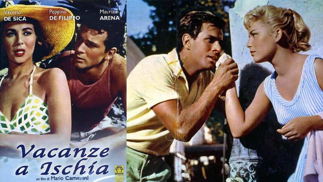 Trame ischitane nella pellicola con Vittorio De Sica e Peppino De Filippo, diretta da Mario Camerini e distribuita da Cineriz